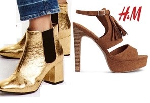 H&M zapatos de mujer